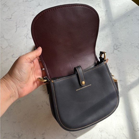 Coach 1941 Dinky Saddle Bag Tea Rose NEW - Picture 6 of 16